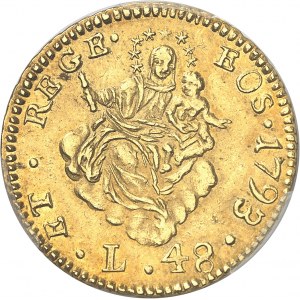 Gęnes, République (1528-1797). 48 lire 1793, Gęnes.