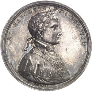 Gęnes, République ligurienne (1797-1805). Médaille, entrée de Napoléon Ier ŕ Gęnes, par H. Vassallo 1805, Gęnes ?