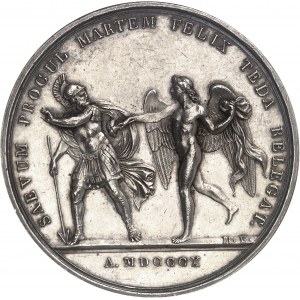 Milan, royaume d’Italie, Napoléon Ier (1805-1814). Médaille, mariage avec Marie-Louise d’Autriche, par L. Manfredini 1810, Milan.
