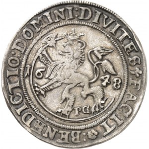 Christian IV (1588-1648). Speciedaler 1648 PG, Christiania.