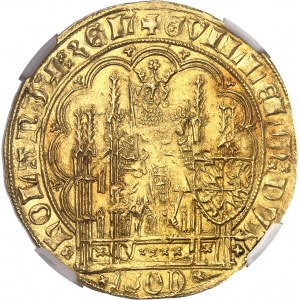 Hollande (Comté de), Guillaume (VI) de Wittelsbach (1404-1417). Chaise d’Or ND (1404-1417), Dordrecht.