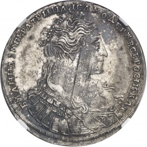 Anne (1730-1740). Rouble, date ŕ gauche 1734, Kadashevsky.