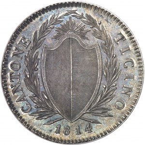 Tessin (canton du). 4 francs 1814, Berne.
