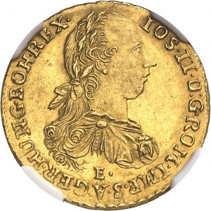 Joseph II (1765-1790). Ducat 1781, E, Karlsbourg (Alba Julia).