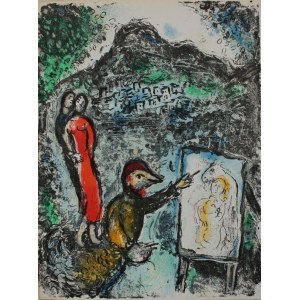 Marc Chagall, Devant St-Jeannet, Avril 1972