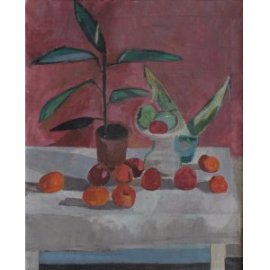 Eleonora Jagaciak-Baryłko, Still life with apples