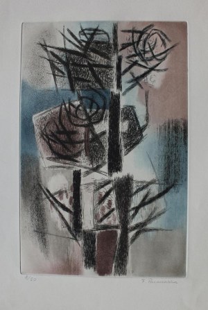 Felicja Pacanowska, Kompozycja z drzewem