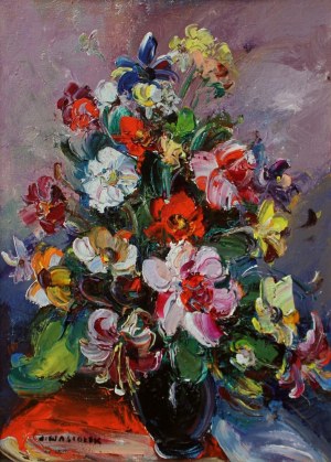 Józef Wasiołek, Kwiaty
