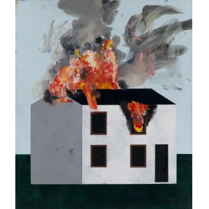 Tatsiana Kandratsenka und Uladzimir Sakalouski, Aus der Serie House on Fire, 2021