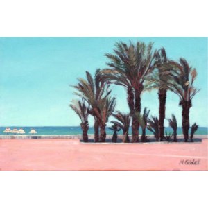 Margaret Gidel (nar. 1995), Palm Trees, 2020.