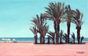 Małgorzata Gidel (ur. 1995 r.), Palm Trees, 2020 r.