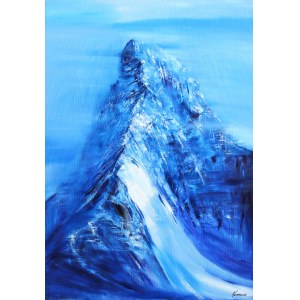 Edward KARCZMARSKI, Matterhorn X aus der Serie Blue