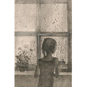 MAJCHRZAK Wieslaw (1929-2011), [drawing, 1987] [rain].