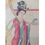 [Zeichnung, China, 1920-30er Jahre] Dame