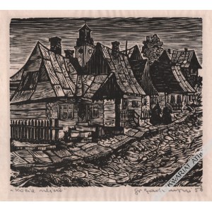 GADOMSKI Stanislaw (1929-2013), [Druck, 1956] Kocia-Straße