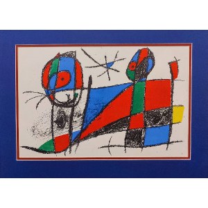 MIRO Joan (1893-1983), [litografia, 1973] Original litograph VI