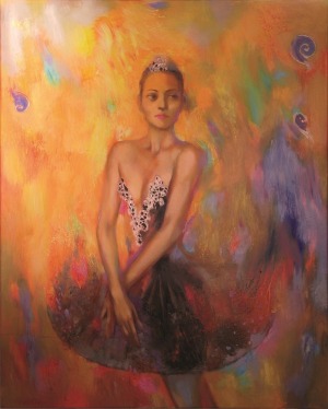 Olga Pelipas, Jezioro łabędzie, 2017