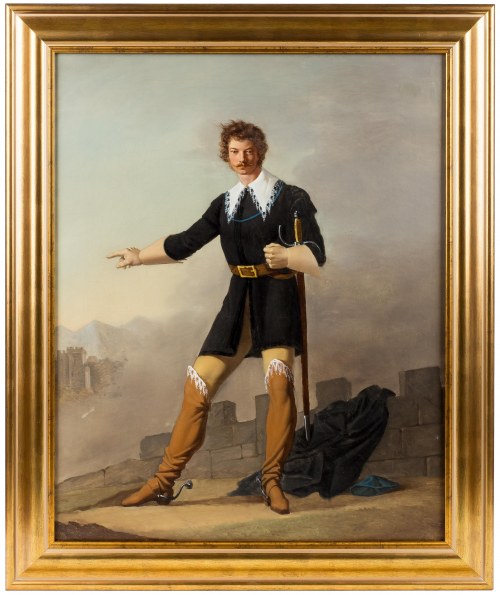 Artur Grottger (1837 Ottyniowice – 1867 Amélie-les- Bains), Portret mężczyzny (Stanisław Tarnowski ?)