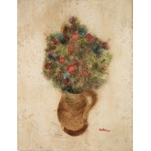 Jankiel Adler (1895 Tuszyn near Lodz - 1949 Aldbourne/England), Vase with flowers