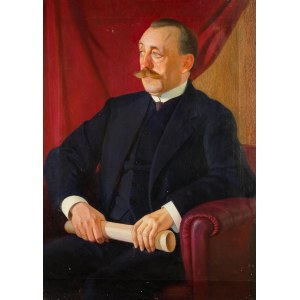 Edward Butrymowicz (1879-1944), Portrait of Felicjan Otocki (1870-1931), circa 1930.