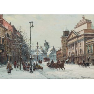 Wladyslaw Chmielinski (1911 Warsaw - 1979 there), Krakowskie Przedmieście Street