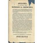 CHURCHILL WIinston - Into Battle Speeches
