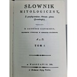 OSIŃSKI Aloizy - SŁOWNIK MITOLOGICZNY Tom I-III Reprint z 1806r.