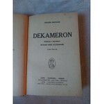BOCCACCIO Giovanni - DEKAMERON Tom I-II