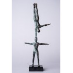 Joanna Zakrzewska, Acrobats (bronze, height 33 cm. Edition 6/8)