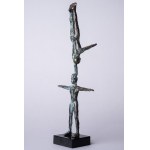 Joanna Zakrzewska, Acrobats (bronze, height 33 cm. Edition 6/8)