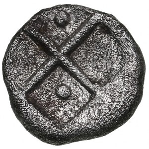 Bosporus Kingdom, Pantikapaion AR hemiobol Circa 470-460 BC