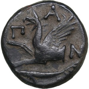 Bosporus Kingdom, Pantikapaion Æ tetrachalcon circa 345-310 BC