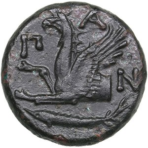 Bosporus Kingdom, Pantikapaion Æ tetrachalcon Circa 345-310 BC