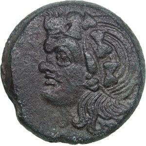 Bosporus Kingdom, Pantikapaion Æ obol Circa 293-283 BC