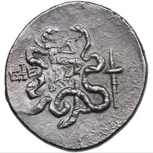 Ionia, Ephesos AR Cistophoric Tetradrachm 131/130 BC (Year 4)