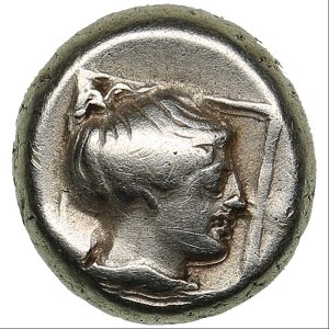 Lesbos, Mytilene 1/6 Stater - EL-Hekte c. 377-326 BC