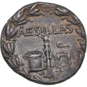Macedonia under Roman Rule AR Tetradrachm. Aesillas, quaestor. Circa 95-70 BC.