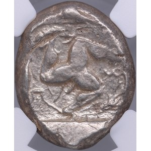 Pamphylia, Aspendus AR Stater c. mid-5th Century BC - NGC XF