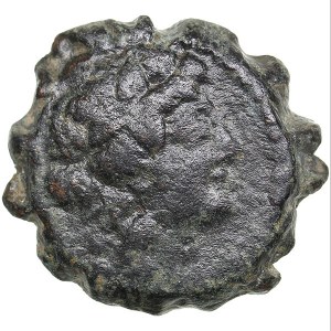 Seleukid Kingdom, Antioch on the Orontes. Æ Serrate - Alexander II Zabinas (128-122 BC)