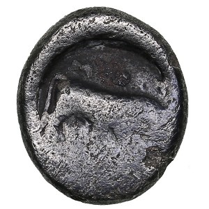 Southern Lucania, Sybaris AR Triobol c. 446-440 BC