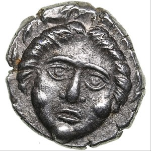 Thrace, Apollonia Pontica AR Drachm circa 450-404 BC