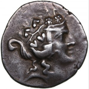 Transylvania AR Tetradrachm Thassos type imitation Circa 2nd - 1st century BC.