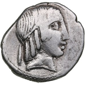 Roman Republic, Rome AR Denarius - C. Censorinus (88 BC)