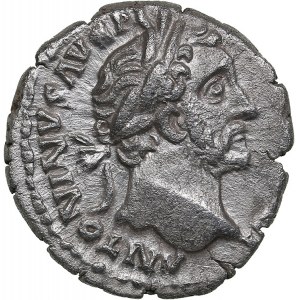 Roman Empire AR Denar 154-155 AD - Antoninus Pius (138-161 AD)