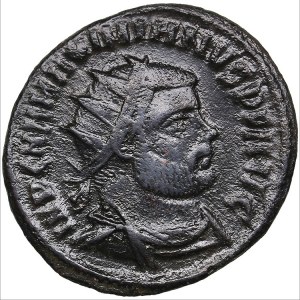 Roman Empire, Cyzicus Æ Radiatus - Maximian (AD 286-305)