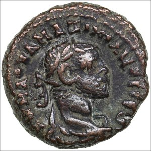 Egypt. Alexandria. Potin Tetradrachm - Maximianus Herculius (AD 286-305)
