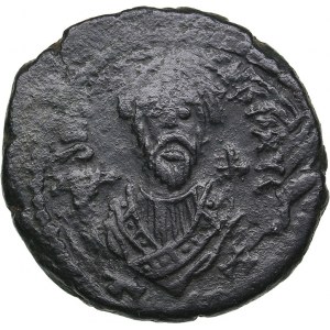 Byzantine Æ 20 nummi - Phocas (602-610 AD)