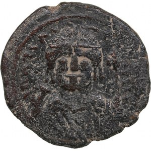 Byzantine Æ Follis - Phocas (602-610 AD)