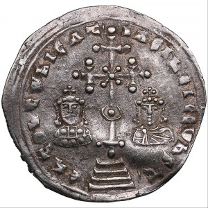 Byzantine AR Miliaresion - Basil II, Bulgaroktonos, and CONSTANTINE VIII (976-1025 AD)