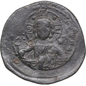 Byzantine, Constantinopolis Æ Follis 1030-1040 - Time of Romanus III (1028-34 AD)